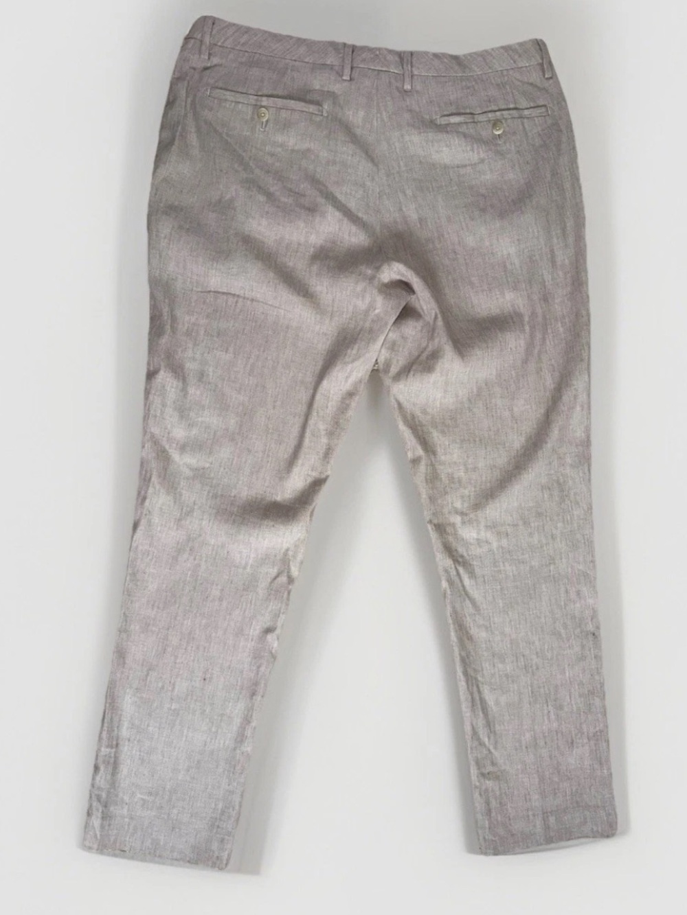 Bonobos Men’s Linen‎ Blend Chino Pants 36x32 Athletic Fit Lightweight Summer - Picture 2 of 12